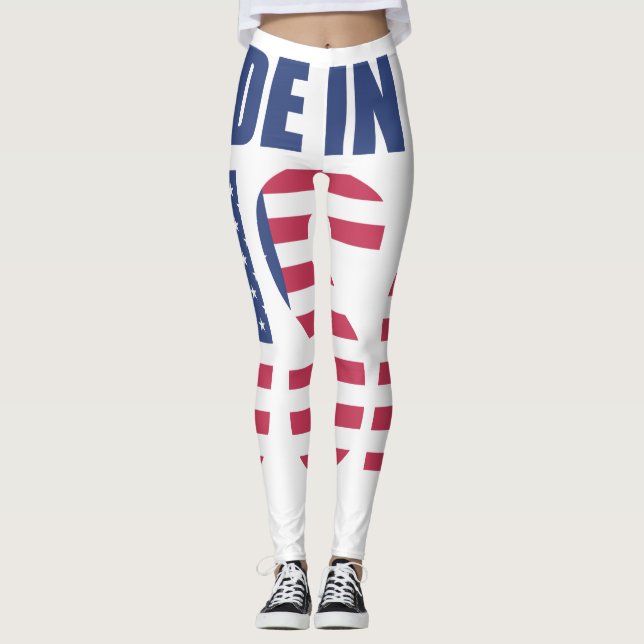 Made in the USA - Pride Leggings (Vorderseite)