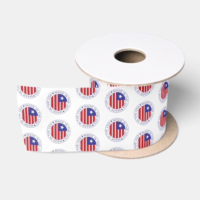 Made in the USA Ribbon Satinband (Spule)