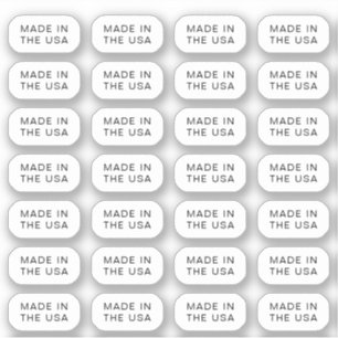 Made in the USA Stickers Aufkleber