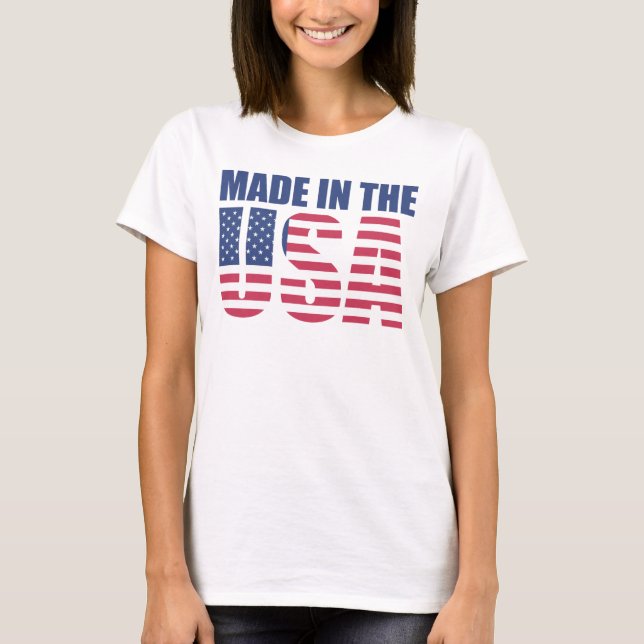 Made in the USA T-Shirt (Vorderseite)
