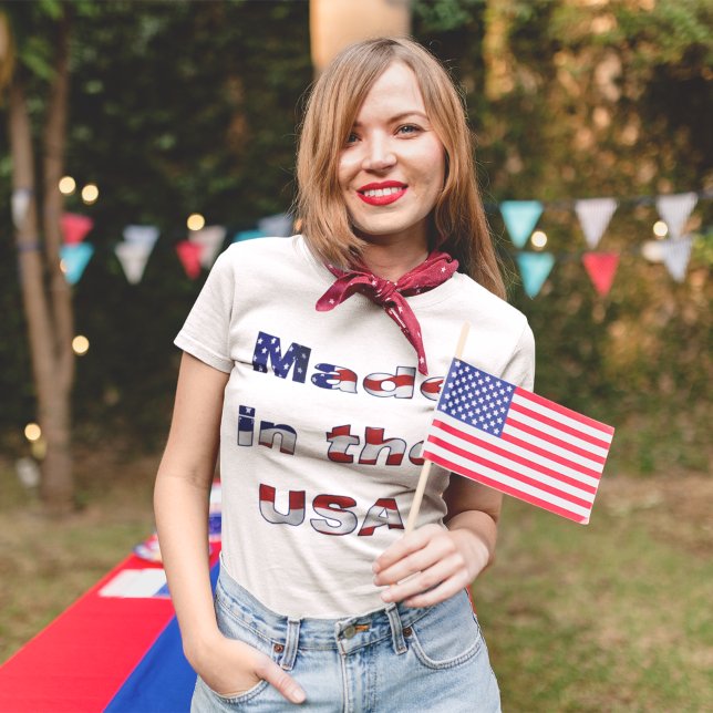 Made in the USA T - Shirt (Von Creator hochgeladen)
