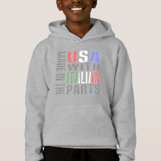 Made in the USA wit Italian Parts Boy's Hoodie