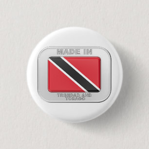 Made in Trinidad und Tobago Button
