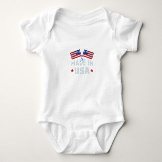 Made in USA baby bodysuit Strampler
