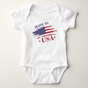 Made in USA Baby Strampler