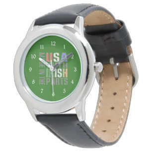 Made in USA Irish Parts Armbanduhr