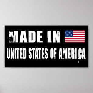 Made in USA Poster