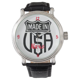 Made in USA Sign Thunder_Cove Armbanduhr