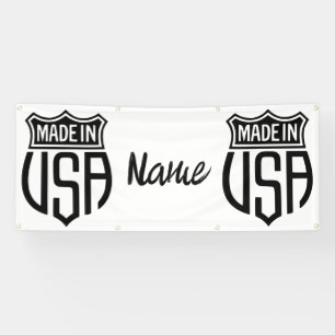 Made in USA Sign Thunder_Cove Banner