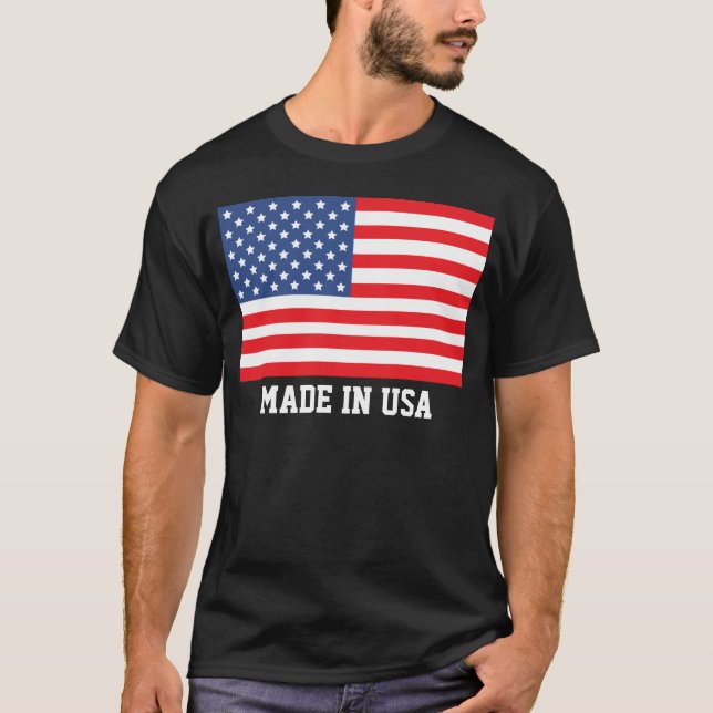 Made in USA T-Shirt (Vorderseite)