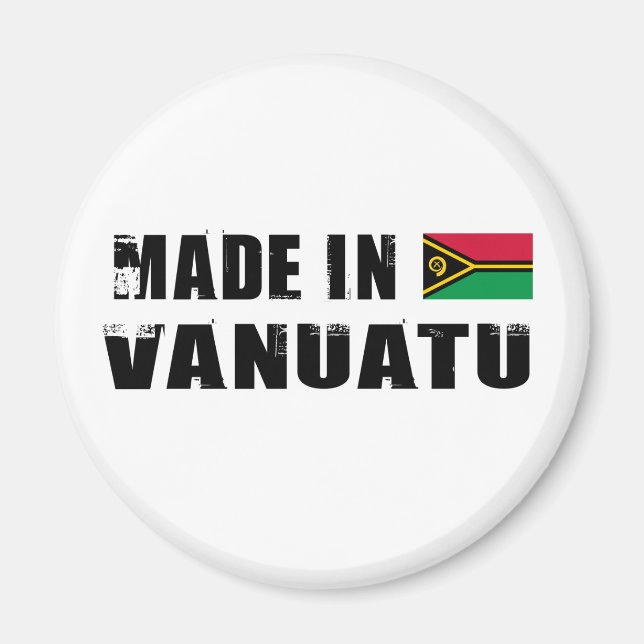 Made in Vanuatu Magnet (Vorne)