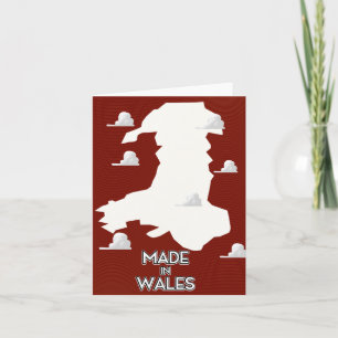 Made in Wales Feiertagskarte