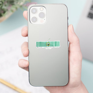 Made in Washington Barcode Flag Staatsstolz Aufkleber