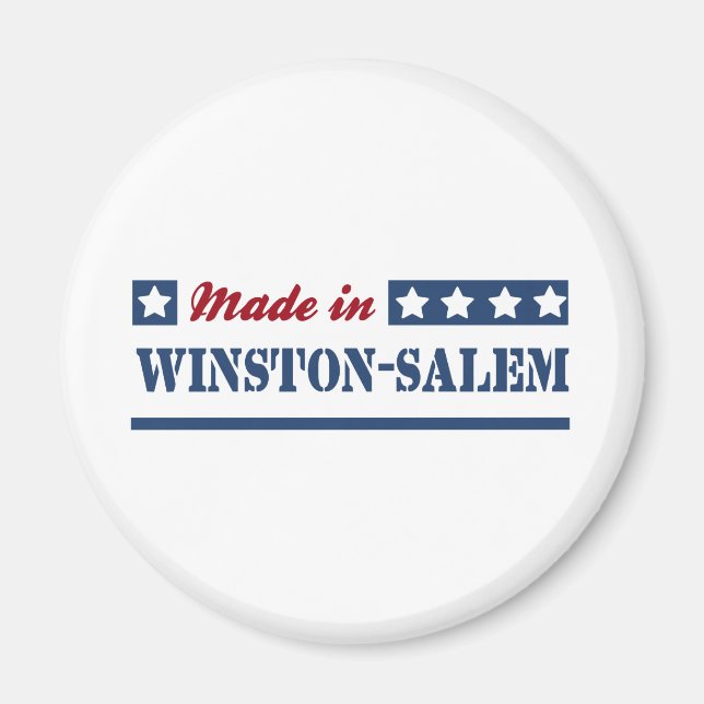 Made in Winston-Salem Magnet (Vorne)