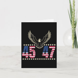 Made Trump Merchandise Trump 45 47 Trump Karte