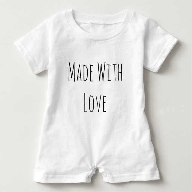 Made with Liebe Baby Strampler (Vorderseite)