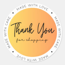 Made with Liebe & Care Vielen Dank