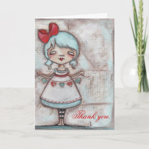 Made with Liebe - Danke Karte