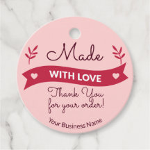 Made with Liebe Modern Pink Fevor Tags 6