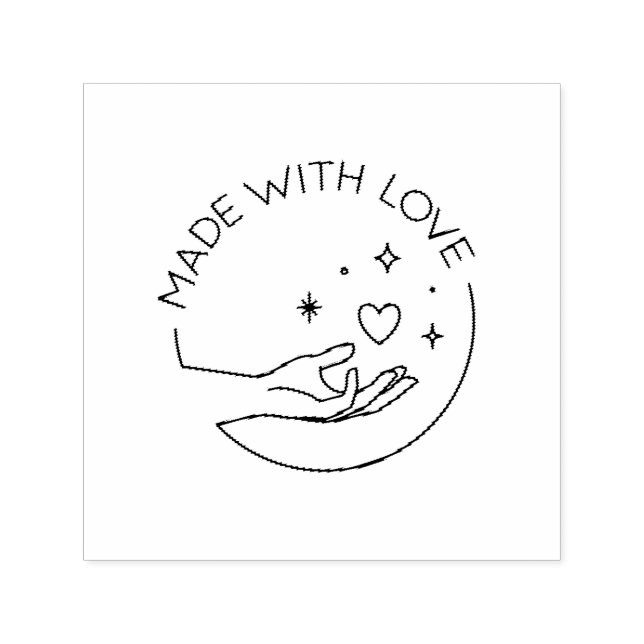 Made with love permastempel (Design)