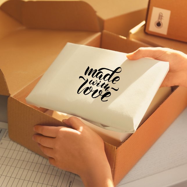 Made With Love Script Design Permastempel (Von Creator hochgeladen)