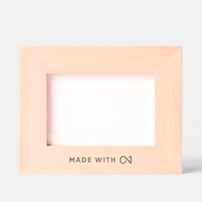 Made with ON1 - Laser Etched Picture Frame, Geätzte Rahmen (Vorderseite)