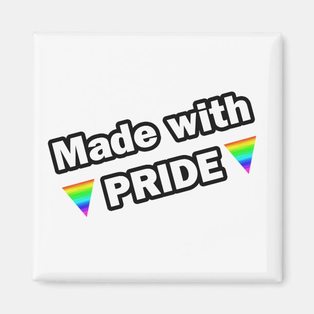 Made with Pride Magnet (Vorne)