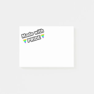 Made with Pride Post-it Klebezettel