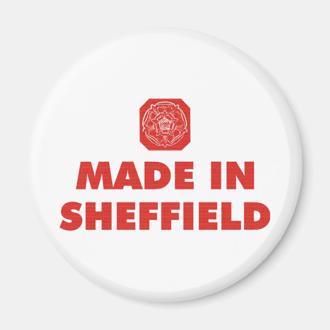 madeinsheffield magnet (Vorne)
