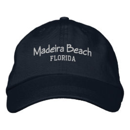 Madeira Beach Floride Casquette de baseball brodé