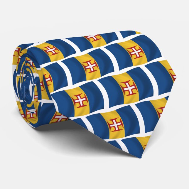Madeira Flag Krawatte (Gerollt)