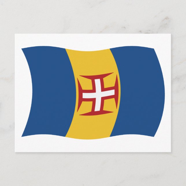Madeira Flag Postcard Postkarte (Vorderseite)