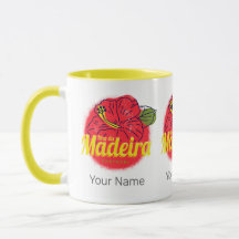 Madeira Hibisken Blume Island Portugal Souvenir