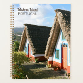 Madeira Island Foto mit typischen Häusern, Portuga Planer