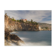 Madeira - Klippen von Fuchal Postkarte