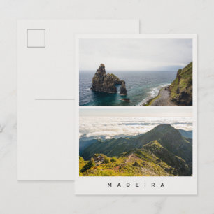 Madeira Landschaften, Reise Foto Collage Postkarte