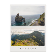Madeira Landschaften, Reise Foto Collage