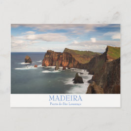 Madeira - Ponta de Sao Lourenco Postkarte mit Text