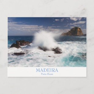 Madeira - Porto Moniz Postkarte mit Text