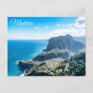 Madeira, Portugal Feiertagspostkarte