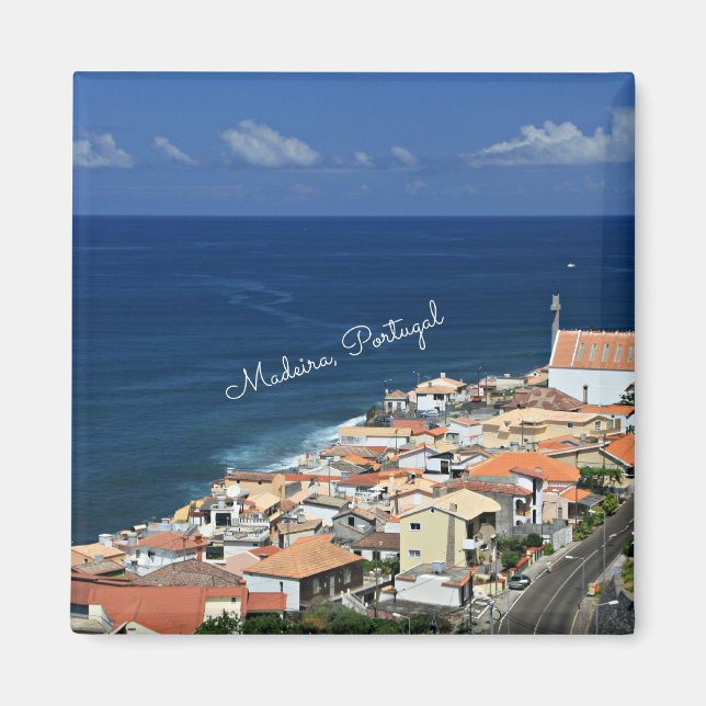 Madeira, Portugal Landschaft Magnet (Vorne)
