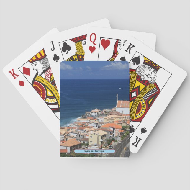 Madeira, Portugal Spielkarten (Rückseite)