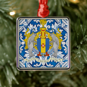 Madeira portugiesische Volksmusik Ornament Aus Metall