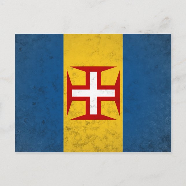 Madeira Postkarte (Vorderseite)