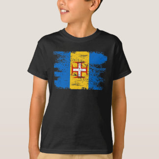 Madeira-Shirt-Geschenk-Land-Flaggen-patriotische T-Shirt