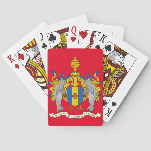 Madeira Spielkarten (Rückseite)