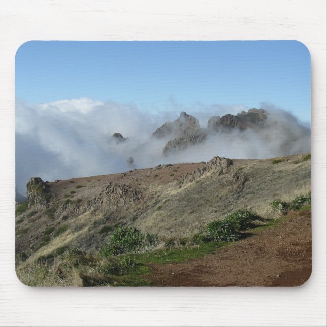 Madeira über dem Wolkenmousepad Mousepad (Vorne)
