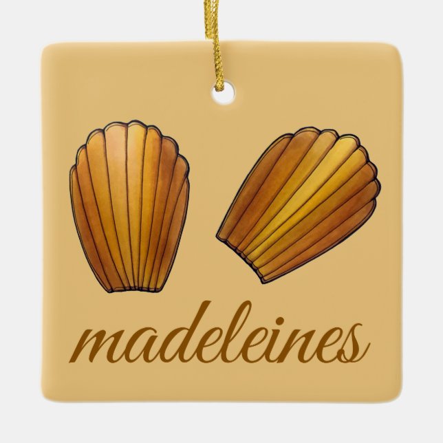 Madeleine Koch Pâtisserie Cakes Keramikornament (Vorderseite)