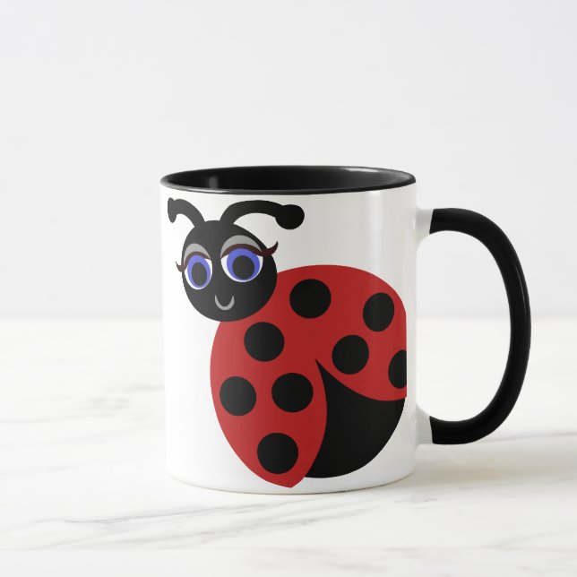 Madeleine-Marienkäfer-Toon-Tasse Tasse (Rechts)