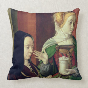 Madeleine vom Burgund stellte sich durch St Mary Kissen